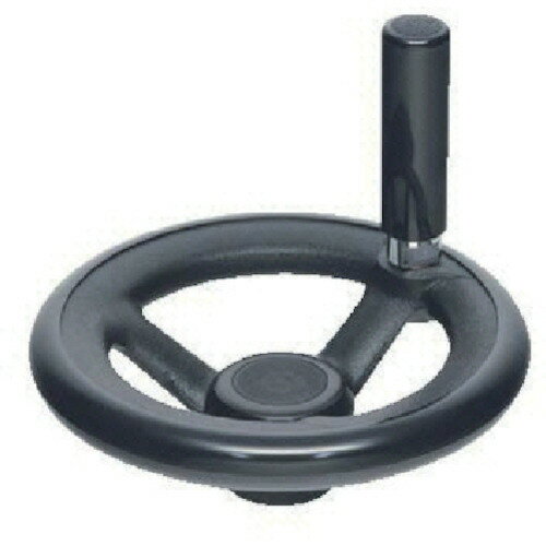 特長●樹脂製の回転握り付きです。●ボスは鋼製インサートを使用しています。●軽量で最もスタンダードな樹脂製ハンドル車です。仕様●ハンドル径(mm)：315●ボス径(mm)：54●ハンドル高さ(mm)：70材質／仕上●ハンドル車：ポリプロピレン ブラック●インサート：FC材 黒染め●握り：ポリアミド ブラック原産国：日本【代引きについて】こちらの商品は、代引きでの出荷は受け付けておりません。【送料について】北海道、沖縄、離島は送料を頂きます。