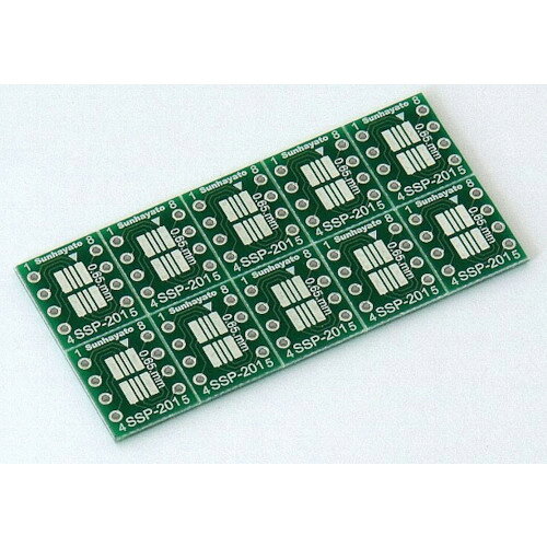 サンハヤト SOPピッチ変換基板 SSP201 電子機器 電気 電子部品 基板用品(代引不可)