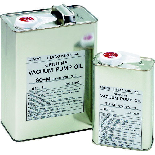 ULVAC 真空ポンプ油(SO-M 4L缶) SOM4L 工事 照明用品 ポンプ 真空ポンプ(代引不可)【送料無料】