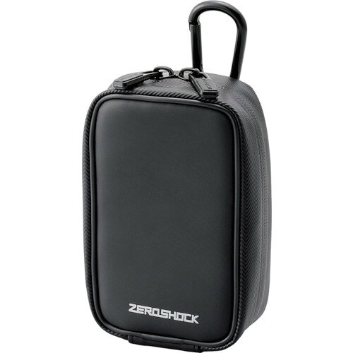 ELECOM デジタルカメラケース ZEROSHOCK Mサイズ ブラック ZSBDG014BK オフィス 住設用品 OA用品 バッグ(代引不可)
