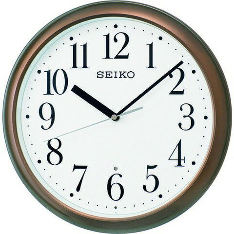 SEIKO スタンダード電波掛時計 KX218B 茶色 直径305mm KX218B(代引不可)【送料無料】 SEIKO スタンダード電波掛時計 KX218B 茶色 直径305mm KX218B(代引不可)【送料無料】