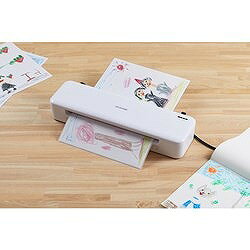 リコメン堂ホームライフ館のIRIS 104321 高速起動ラミネーターA3 2本ローラー ホワイト HSLA322W オフィス 住設用品 オフィス備品 ラミネーター(代引不可)【送料無料】｜アングル3