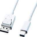SANWA ミニ-DisplayPort変換ケーブル2m KCDPM2W 電子機器 電設配線部品 LANケーブル(代引不可)(2)