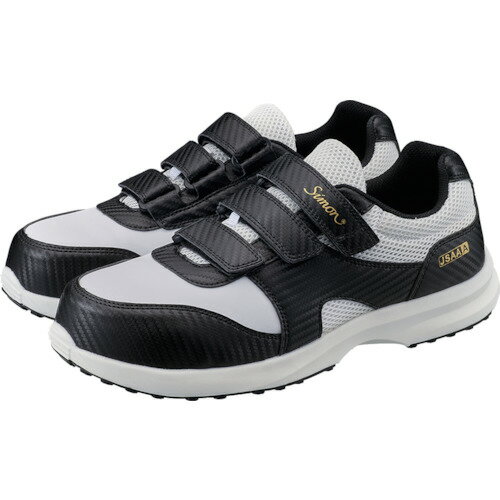 シモン 軽量耐滑プロスニーカー KN118 ホワイト 26.0cm KN118WH260 保護具 安全靴 作業靴 プロテクティ..