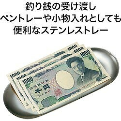 OP 小判型ステンレストレー 大 KN400 オフィス 住設用品 オフィス備品 店舗用品(代...