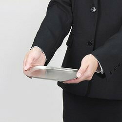 OP 小判型ステンレストレー 大 KN400 オフィス 住設用品 オフィス備品 店舗用品(代...