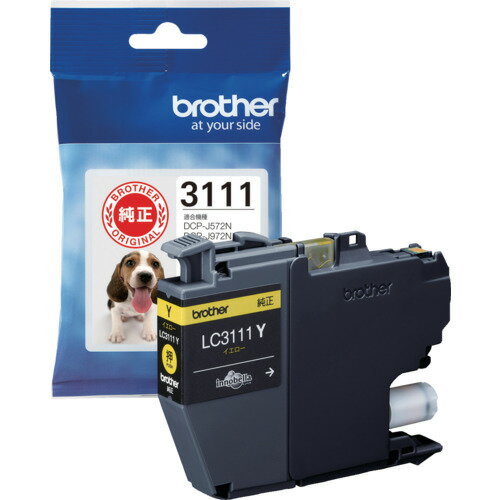 brother インクカートリッジ LC3111Y イエロー LC3111Y オフィス 住設用品 OA用品 インク(代引不可)