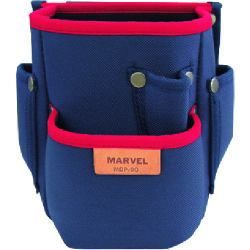 MARVEL タフロン 電工ポケット2段 MDP90 手作業工具 バックパック ツールバッグ 工具差し 腰袋(代引不可)