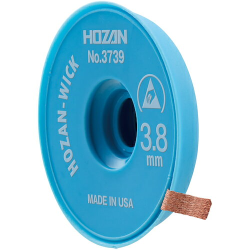 HOZAN ハンダ吸取線 NO.3739TRA 電子機器 はんだ用品 はんだ除去器(代引不可)