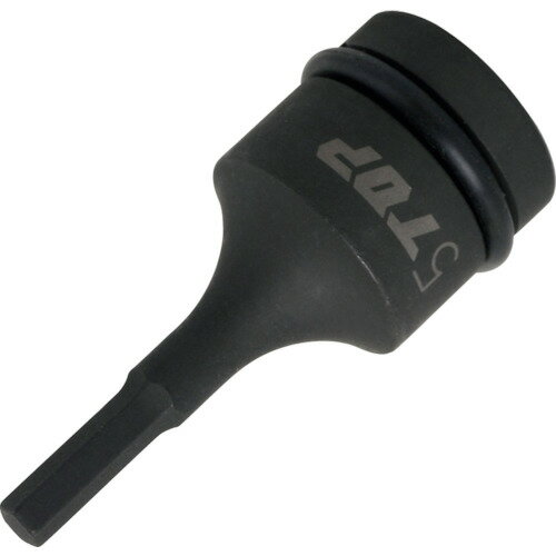 TOP インパクトレンチ用ヘキサゴンソケット 差込角12.7mm 対辺5mm PHB405 手作業工具 ソケットレンチ ..