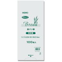 HEIKO PP食パン袋 半斤用 100枚入り 6721440 梱包用品 梱包結束用品 ポリ袋(代引不可)