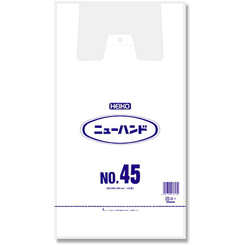 特長●最もポピュラーなレジ袋です。●フック等に掛けることにより、作業効率がアップします。●マチ：75（×2）mmハンガータイプ仕様●縦(mm)：550●横(mm)：450(300)●厚さ(mm)：0.023材質/仕上●HDPE乳白原反原産国：タイ【代引きについて】こちらの商品は、代引きでの出荷は受け付けておりません。【送料について】北海道、沖縄、離島は送料を頂きます。