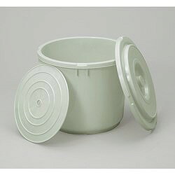 リコメン堂ホームライフ館のTONBO つけもの容器フタ付10型 1411 研究用品 厨房用品 容器(代引不可)｜アングル2
