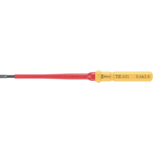 Driver - Wera クラフトフォームVDE電気工事用交換用絶縁ブレード マイナス3.5X157 6502 手作業工具 絶縁用品 絶縁ドライバー(代引不可)