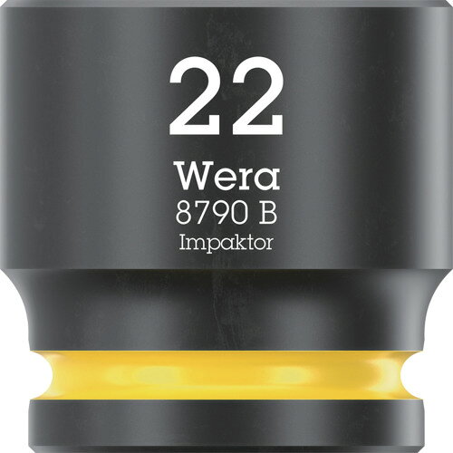 Wera 8790B インパクターソケット差込9.5mm 22.0mm 5512 手作業工具 ソケットレンチ ソケット(代引不可)