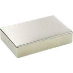 MAGEVER ネオジム磁石 角型 20×5×1 (10個入) 1020005015684 工作機工具 マグネット用品 マグネット素材..