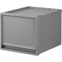 TENMA フィッツケース FC40-3530 25L グレー 110014849 物流 保管用品 収納用品 引き出し式収納ケース(代引不可)