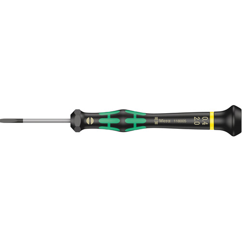 Wera 2035 ミクロドライバー -0.40X2.0X40 118005 手作業工具 ドライバー 六角棒レンチ 精密ドライバー(代引不可)
