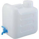 AS ヘンペイスクエアボトル コック付 1216802 研究用品 ボトル 容器 ポリタンク(代引不可)【送料無料】