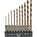 アストロプロダクツ ドリルセット(10本組)DB171 2011000011710 切削工具 穴あけ工具 ハイスドリル(代引不可)
