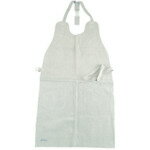 シモン 溶接用牛床革胸前掛201 201 保護具 保護服 防護服 耐熱保護服(代引不可)【送料無料】(4.0)