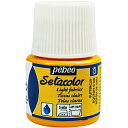 Pebeo 布用水性アクリル絵具セタカラー透明色 45ml バターカップ 329013 工事 照明用品 塗装 内装用品 塗料(代引不可)
