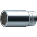 Ko-ken 12角セミディープソケット 差込角9.5mm 対辺13mm 3305X13 手作業工具 ソケットレンチ ソケット(代引不可)