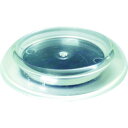TRUSCO トラスコ キャスタ-用受ケ皿 ゴム付 71.5MM 透明 12個入 TUR715TM12(代引不可)