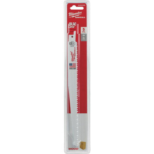 milwaukee WOOD �ڹ��ѥ쥷�ץ������֥졼�� 6 TPI 229mm (5�ܥѥå�) 48005016 ��ư ���� �������� �������� �����С�����...