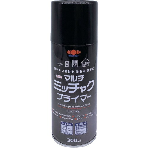 ニッぺ マルチミッチャクプライマー スプレー 300ml 4976124402050 工事 照明用品 塗装 内装用品 塗料(..