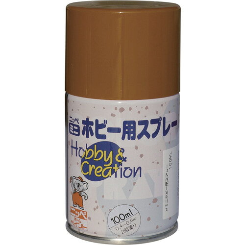 ニッぺ ミニホビースプレー 100ml ライトカ-キ- HR8229-100 4976124412912 工事 照明用品 塗装 内装用品 塗料(代引不可)