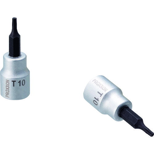 PROXXON トルクス[[R下]]ビットソケット3/8" T10 83583 手作業工具 ソケットレンチ ヘックスローブソケ..