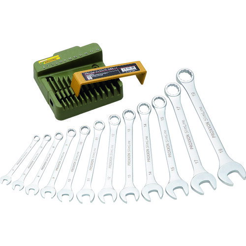 Wrenches - PROXXON コンビネーションスパナ12点セット 83820 手作業工具 レンチ スパナ プーラー コンビネーションスパナ(代引不可)【送料無料】
