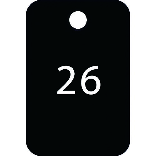 OP 番号札 四角 大 番号入り26~50 黒 (25枚入) BF55BK オフィス 住設用品 オフィス備品 店舗用品(代引..