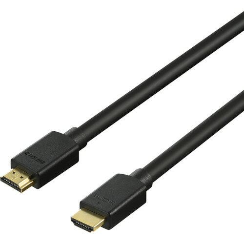 BUFFALO UltraHighSpeed HDMIケーブル ノーマル 5mブラック BSHDUN50BK オフィス ...