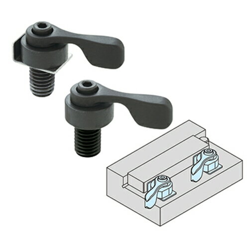 イマオ スパイラル カム クランプセット(レバータイプ) CP13510001AL メカトロ部品 機械部品 レバー(代引不可)【送料無料】