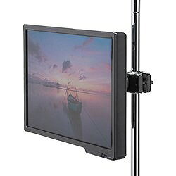 SANWA 高耐荷重支柱取付けモニタアーム CRLA357 電子機器 電気 電子部品 モニター取付器具(代引不可)【送料無料】 [2]