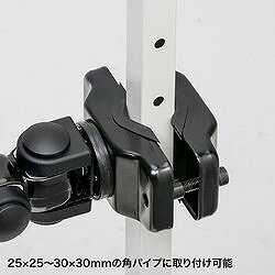 SANWA 高耐荷重支柱取付けモニタアーム CRLA357 電子機器 電気 電子部品 モニター取付器具(代引不可)【送料無料】 [3]