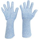 ミドリ安全 耐切創性手袋 カットガード F102NFロング S CUTGUARDF102NFLONGS 保護具 作業手袋 耐切創手袋(代引不可)