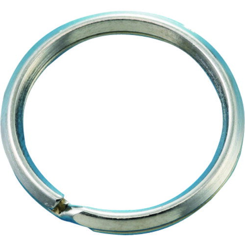 緑十字 二重リング(キーリング) 金具17 内径15.5mmΦ 10個組 スチール製 日本緑十字社 金物 建築資材 建築金物 荷役金具 137170(代引不可)