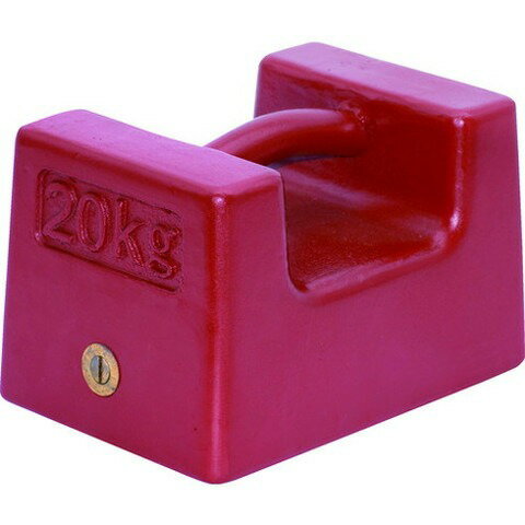 TRUSCO トラスコ M2級 鋳鉄製枕型分銅 20kg M2RW20KG(代引不可)【送料無料】