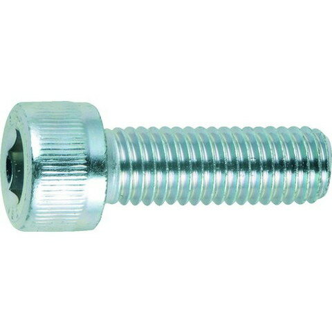 TRUSCO トラスコ 六角穴付ボルト三価クロメート 白 全ネジM5X22 22本入 B7300522(代引不可)