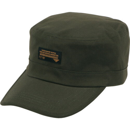 カジメイク 6505 ワークキャップ グリーン フリー カジメイク 保護具 作業服 作業帽 6505-56-F(代引不可)