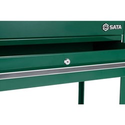 SATA サービスツールカート 841x414x83mm SATA社 物流 保管用品 ツールワゴン スチール製ワゴン(ボルトタイプ) 95108A(代引不可)【送料無料】