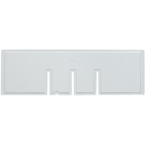 ●縦仕切板と併用（クロス）出来るよう切り込みが入ってます。●B5-241引出内に3枚まで使用できます(4等分割)。●縦仕切板と併用すれば最大で12等分割まで可能です。●高さ(mm)：70●色：トウメイ●幅(mm)：220●厚さ(mm)：2●ポリスチレン(PS)樹脂●縦仕切板と併用（クロス）出来るよう切り込みが入ってます。●B5-241引出内に3枚まで使用できます(4等分割)。●縦仕切板と併用すれば最大で12等分割まで可能です。●高さ(mm)：70●色：トウメイ●幅(mm)：220●厚さ(mm)：2●ポリスチレン(PS)樹脂【代引きについて】こちらの商品は、代引きでの出荷は受け付けておりません。【送料について】北海道、沖縄、離島は送料を頂きます。