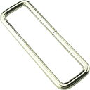 ユタカメイク 平ベルト金具 角カン 38mm幅用 (4個入り) ユタカメイク 梱包用品 梱包結束用品 結束バンド JL-138(代引不可)