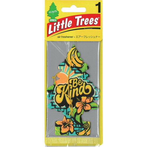 リトルツリーズ エアーフレッシュナー 1P Be Kind(ビーカインド) カーフレッシュ社 手作業工具 車輌整備用品 車内消臭 芳香剤 LT041(代引不可)
