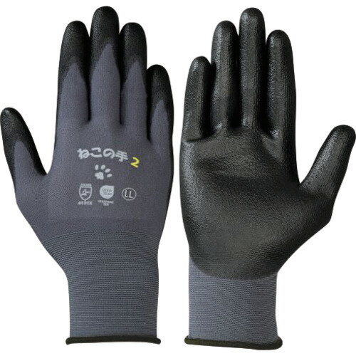 シモン 背抜き手袋 ねこの手2 LL シモン 保護具 作業手袋 すべり止め背抜き手袋 NEKONOTE2-LL(代引不可)