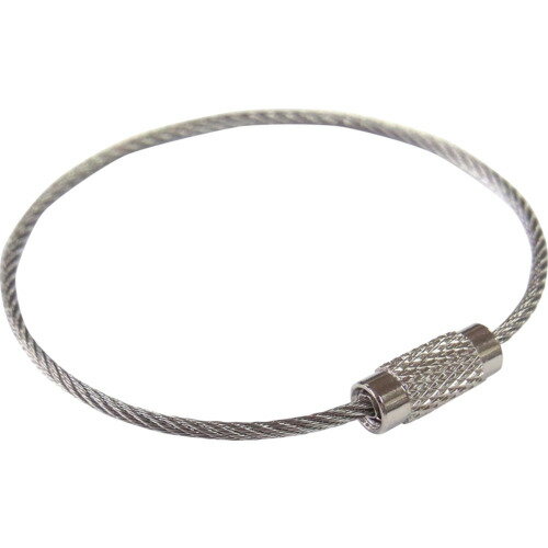 ニッサチェイン ステンレスキーワイヤー#101(1個入) ニッサチェイン オフィス 住設用品 オフィス家具 ..