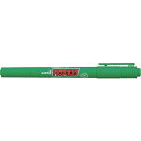 uni プロッキー 極細+細字丸芯 水性顔料マーカー PM-120T 緑 6 三菱鉛筆 工事 照明用品 溶接用品 工業用マーカー PM120T.6(代引不可)